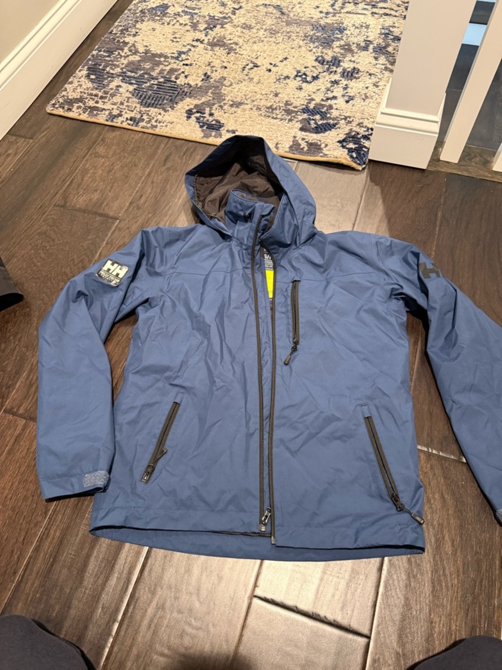 Helly Hansen Navy Hooded Waterproof Jacket